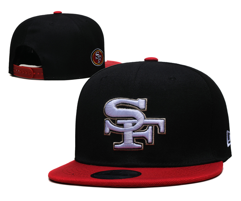 2023 NFL San Francisco 49ers style #4 hat ysmy ->->Sports Caps